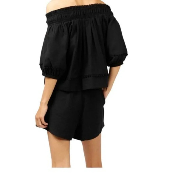 Apiece Apart Margarita Off-the-Shoulder Top - Picture 3 of 8
